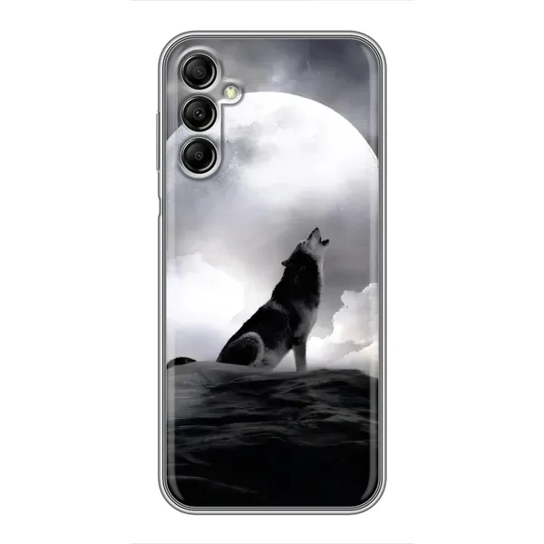 Чехол с рисунком «Волк и луна» для Samsung Galaxy A14 5G Чехол с рисунком «Волк и луна» для Samsung Galaxy A14 5G