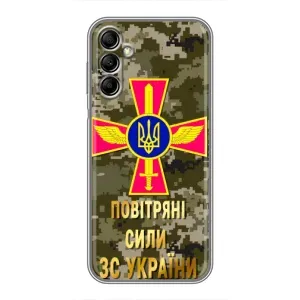 Чехлы на военную тематику для Samsung Galaxy A14 5G (ВС ЗСУ)