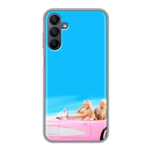 Силиконовый Чехол Барби Фильм на Samsung Galaxy A15 (A155) (Барби и Кен)