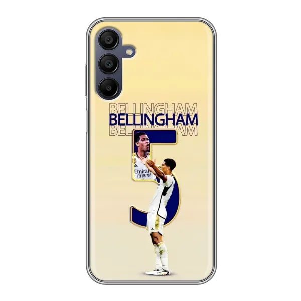 Чехол с рисунком «Беллингем ,Реал 5» для Samsung Galaxy A15 (A155) Чехол с рисунком «Беллингем ,Реал 5» для Samsung Galaxy A15 (A155)