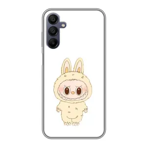 Чехол с принтом Лабубу для Samsung Galaxy A15 (A155) (Бежевый Лабубу)