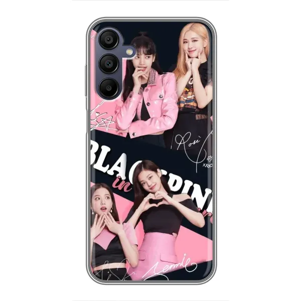 Чехол с рисунком «BLACKPINK» для Samsung Galaxy A15 (A155) Чехол с рисунком «BLACKPINK» для Samsung Galaxy A15 (A155)