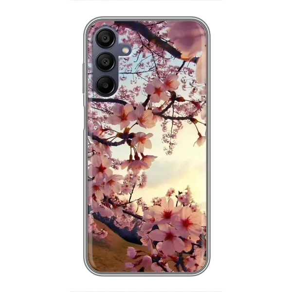 Чехол с рисунком «Цветущая сакура» для Samsung Galaxy A15 (A155) Чехол с рисунком «Цветущая сакура» для Samsung Galaxy A15 (A155)
