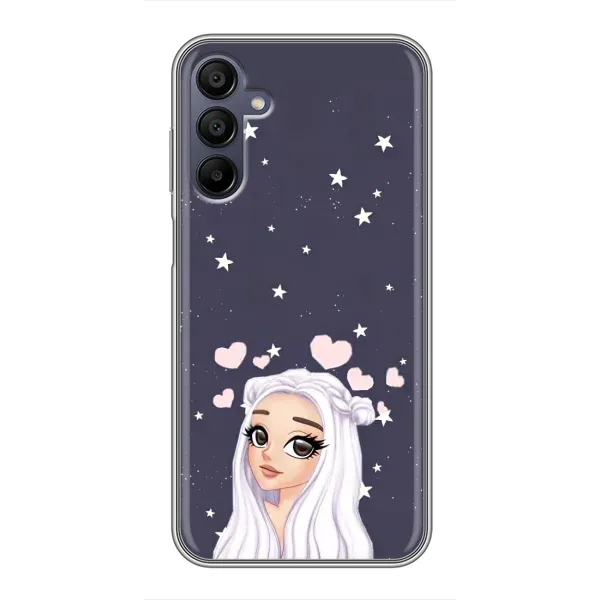 Чехол с рисунком «Девушка и сердечки» для Samsung Galaxy A15 (A155) Чехол с рисунком «Девушка и сердечки» для Samsung Galaxy A15 (A155)