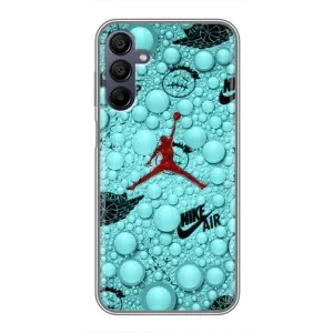 Силиконовый Чехол Nike Air Jordan на Самсунг Галакси А15 (А155) (Джордан Найк)