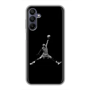 Силиконовый Чехол Nike Air Jordan на Самсунг Галакси А15 (А155) (Джордан)