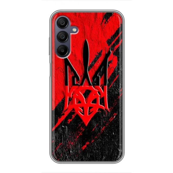 Чехол с рисунком «Герб в цвете УПА» для Samsung Galaxy A15 (A155) Чехол с рисунком «Герб в цвете УПА» для Samsung Galaxy A15 (A155)
