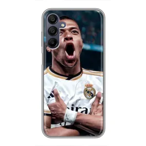Чехол (TPU) с Футболистом на Samsung Galaxy A15 (A155) (Гол Мбаппе)