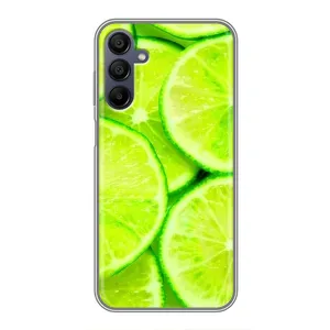 Чехол с изображением вкусной еды для Samsung Galaxy A15 (A155) (Лайм)