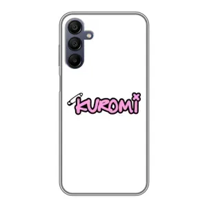 Чехол с персонажем Куроми на Samsung Galaxy A15 (A155) (Лого Куроми)