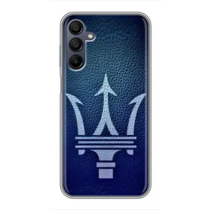 Чехлы с тематикой "Крутые машины" на Samsung Galaxy A15 (A155) (Лого Maserati)