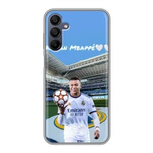 Чехол (TPU) с Футболистом на Samsung Galaxy A15 (A155) (Mbappe Real)