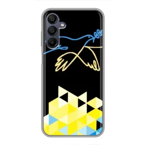 Чехол на Samsung Galaxy A15 (A155) Украинский дизайн (Мир для Украины)