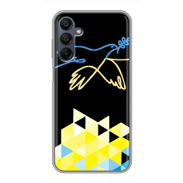 Чехол с рисунком «Мир для Украины» для Samsung Galaxy A15 (A155) Чехол с рисунком «Мир для Украины» для Samsung Galaxy A15 (A155)