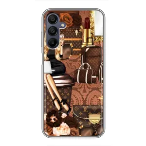 Чехол Стиль Louis Vuitton на Samsung Galaxy A15 (A155) (Мода Луи Виттон)