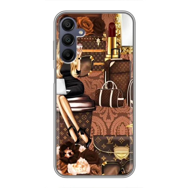 Чехол с рисунком «Мода Луи Виттон» для Samsung Galaxy A15 (A155) Чехол с рисунком «Мода Луи Виттон» для Samsung Galaxy A15 (A155)