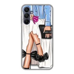 Силиконовый Чехол на Samsung Galaxy A15 (A155) с картинкой Стильных Девушек (Мода)