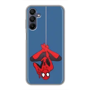 Чохол Супергерой Людина Павук на Samsung Galaxy A15 (A155) (На павутині)
