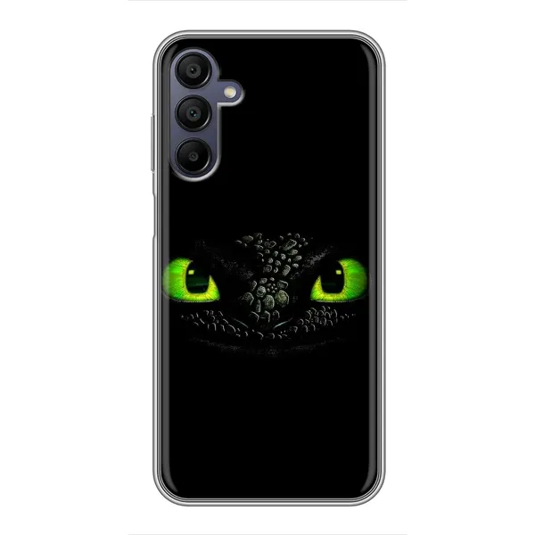 Чехол с рисунком «Глаза Беззубика» для Samsung Galaxy A15 (A155) Чехол с рисунком «Глаза Беззубика» для Samsung Galaxy A15 (A155)