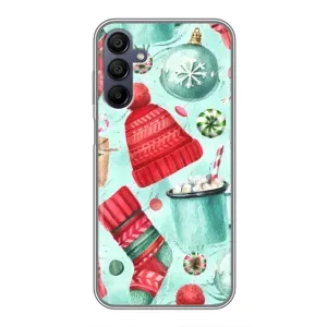 Чехол Санта Клаус для Samsung Galaxy A15 (A155) (Одежда)