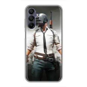 Чохол з картинкою "Герой Pubg" на Samsung Galaxy A15 (A155) (Пабг)