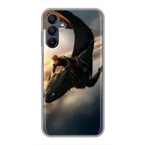 Чехол дракон Беззубик для Samsung Galaxy A15 (A155) (Полет Беззубика)