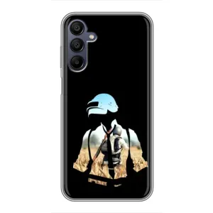 Чохол з картинкою "Герой Pubg" на Samsung Galaxy A15 (A155) (Пубг мен)