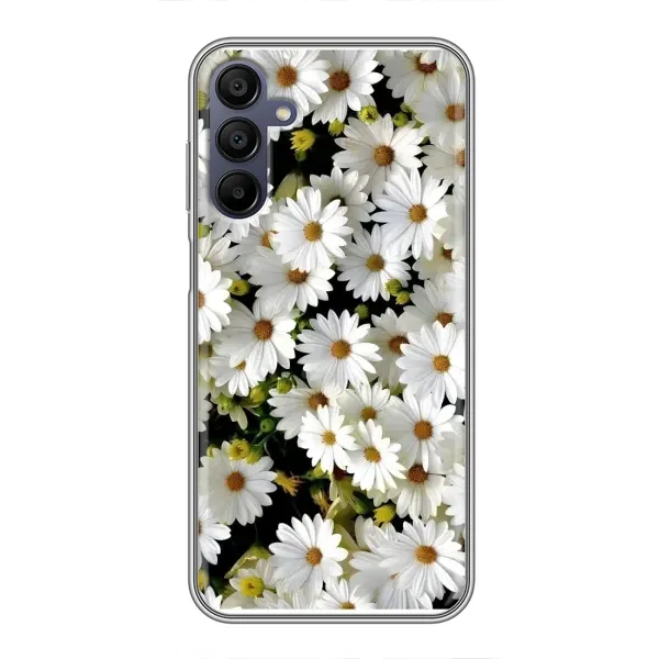 Чехол с рисунком «Рамка в ромашках» для Samsung Galaxy A15 (A155) Чехол с рисунком «Рамка в ромашках» для Samsung Galaxy A15 (A155)