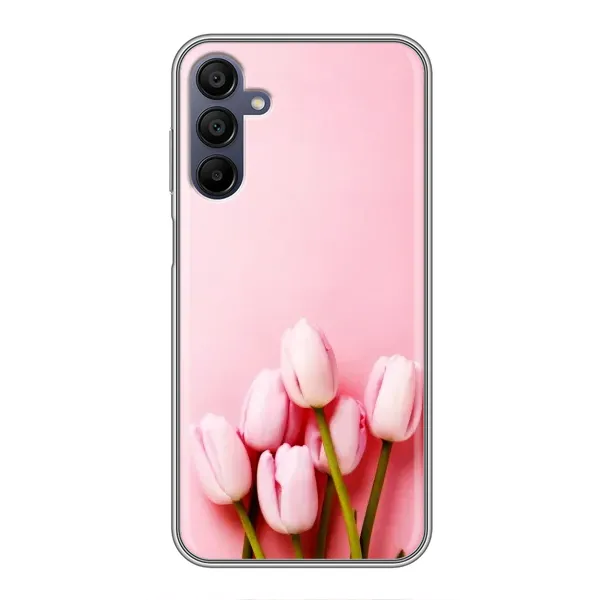 Чехол с рисунком «Розовые тюльпаны» для Samsung Galaxy A15 (A155) Чехол с рисунком «Розовые тюльпаны» для Samsung Galaxy A15 (A155)