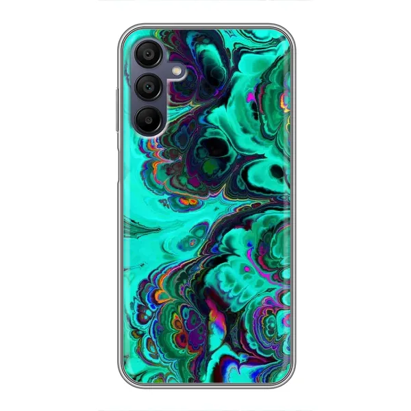 Чехол с рисунком «Салатный мрамор» для Samsung Galaxy A15 (A155) Чехол с рисунком «Салатный мрамор» для Samsung Galaxy A15 (A155)