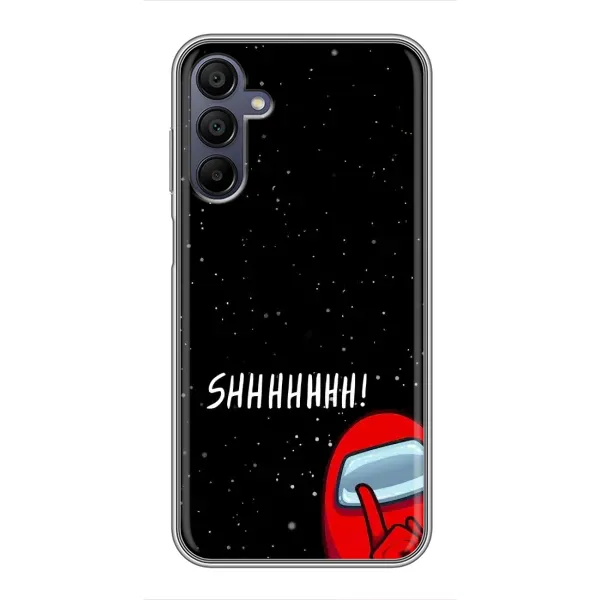 Чехол с рисунком «SHHHHH» для Samsung Galaxy A15 (A155) Чехол с рисунком «SHHHHH» для Samsung Galaxy A15 (A155)