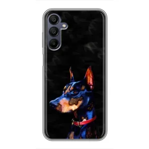 Бампер для Samsung Galaxy A15 (A155) с картинкой "Песики" (Собака Мопс)