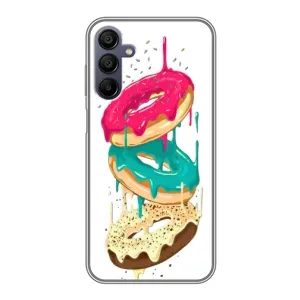 Чехол с изображением вкусной еды для Samsung Galaxy A15 (A155) (Сочные пончики)