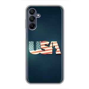 Чехол Флаг USA для Samsung Galaxy A15 (A155) (USA)