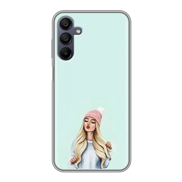 Чехол с рисунком «В шапке» для Samsung Galaxy A15 (A155) Чехол с рисунком «В шапке» для Samsung Galaxy A15 (A155)