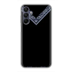 Силиконовый Чехол на Samsung Galaxy A15 (A155) (Воротник вышиванки)