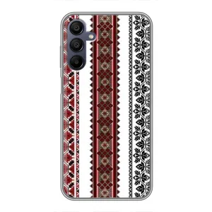 Силиконовый Чехол на Samsung Galaxy A15 (A155) с картинкой Вышиванки (Вышиваночки)