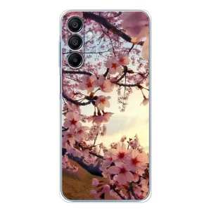Чехол с принтом САКУРЫ на Samsung Galaxy A16 5G (Цветущая сакура)