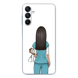 Силиконовый бампер (Работники) на Samsung Galaxy A16 5G (Доктор)