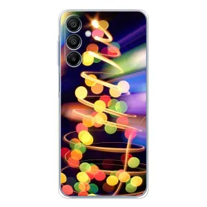 Чехол Новогодняя Елка на Samsung Galaxy A16 5G (Гирлянды)