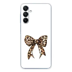 Чехол банты для Samsung Galaxy A16 5G (Леопардовый принт)
