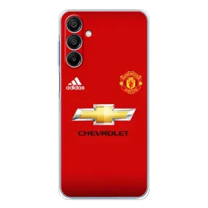 Силиконовые Чехлы принт Футбол на Samsung Galaxy A16 5G (Man United)