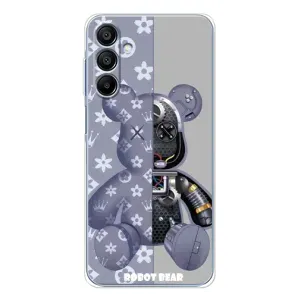 Силиконовый чехол для Samsung Galaxy A16 5G (Медведь Louis Vuitton)