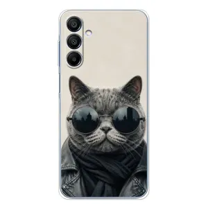 Чехол на тематику: Коты для Samsung Galaxy A16 5G (Модный кот)