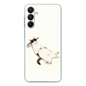 Чехол на тематику: Коты для Samsung Galaxy A16 5G (Отдых)