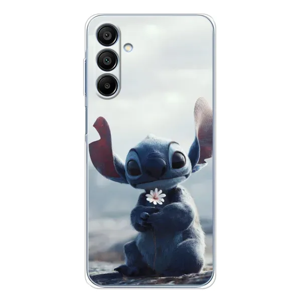 Чехол с рисунком «Стич с цветочком» для Samsung Galaxy A16 5G Чехол с рисунком «Стич с цветочком» для Samsung Galaxy A16 5G