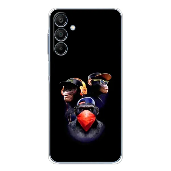 Чехол с рисунком «Три обезьяны» для Samsung Galaxy A16 5G Чехол с рисунком «Три обезьяны» для Samsung Galaxy A16 5G