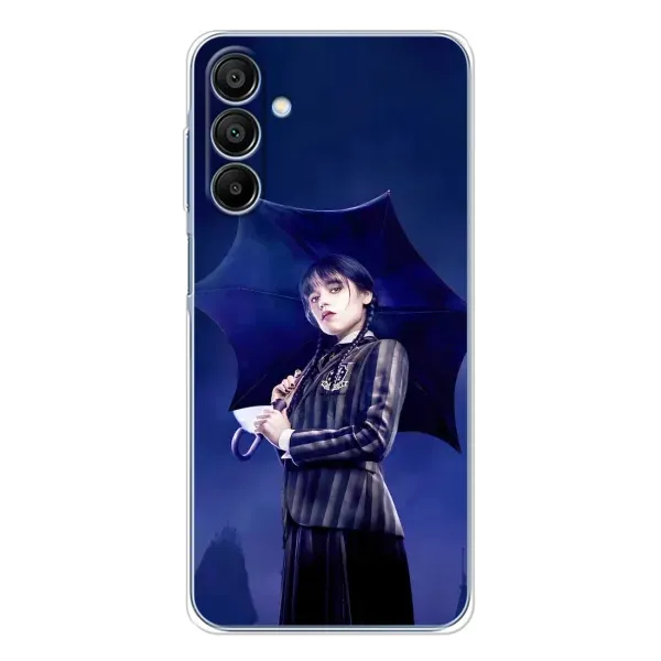 Чехол с рисунком «Уэнсдей с зонтом» для Samsung Galaxy A16 5G Чехол с рисунком «Уэнсдей с зонтом» для Samsung Galaxy A16 5G