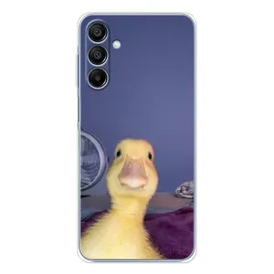 Бампер с принтом Мемы для Samsung Galaxy A16 5G (Утка)