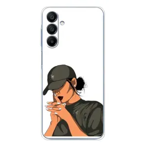Силіконовый Чохол на Samsung Galaxy A16 5G з картинкой Модных девушек (У зеленому)